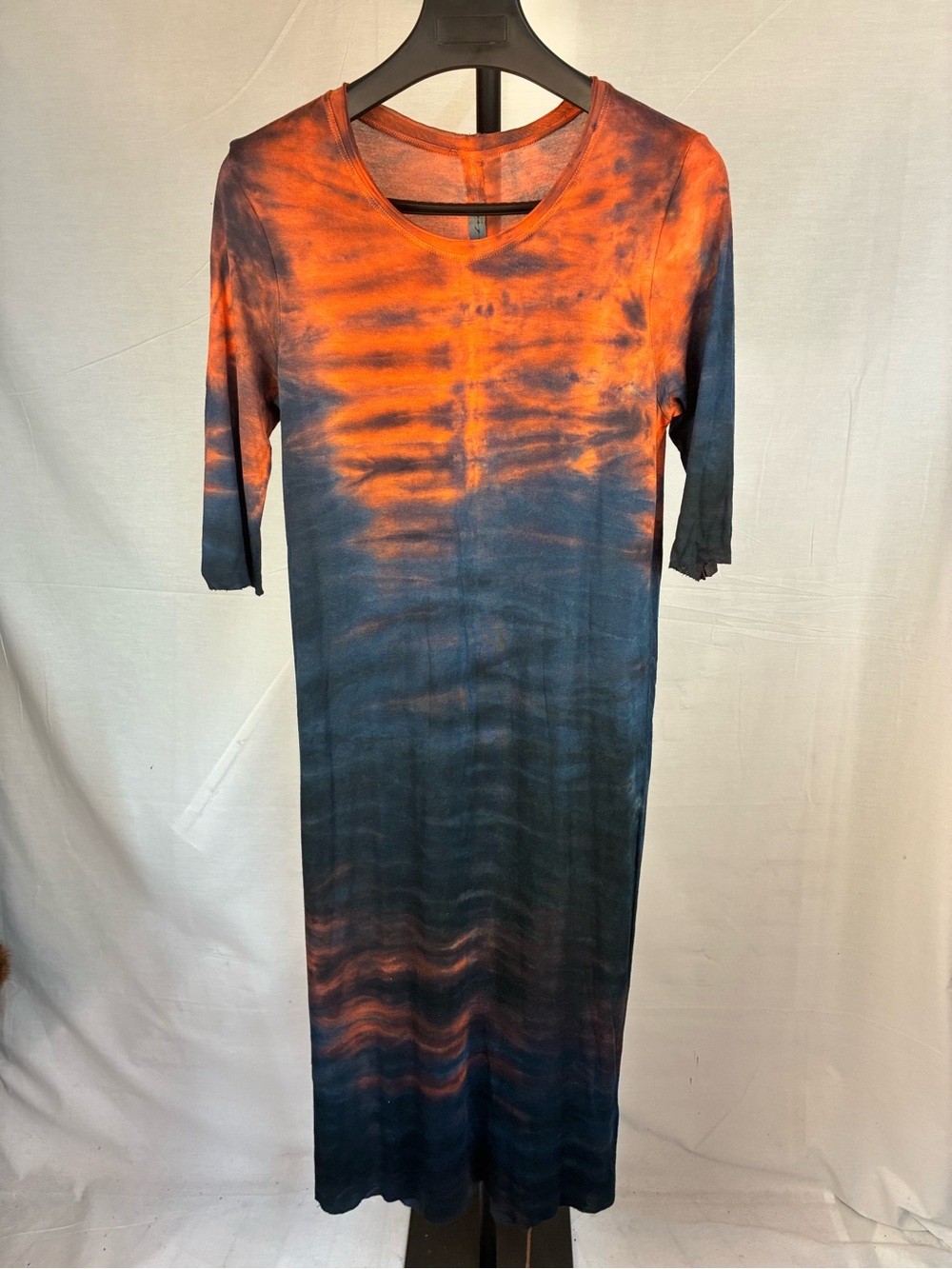 NWT Raquel Allegra Shibori Dyed Maxi Dress S